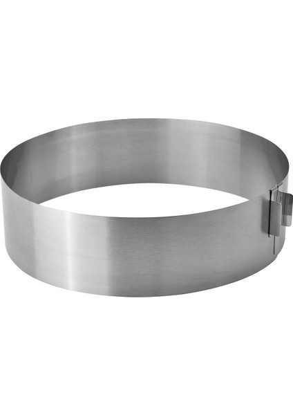 Ayarlanabilir Kek Kalıbı, Paslanmaz Çelik, 16-30 cm