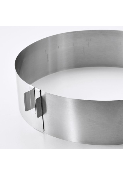 Ayarlanabilir Kek Kalıbı, Paslanmaz Çelik, 16-30 cm fırsatları