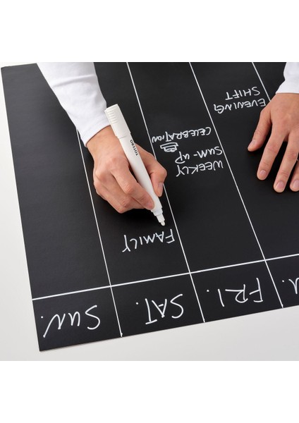 Kara Tahta Kalemi, Beyaz, 14 cm modelleri