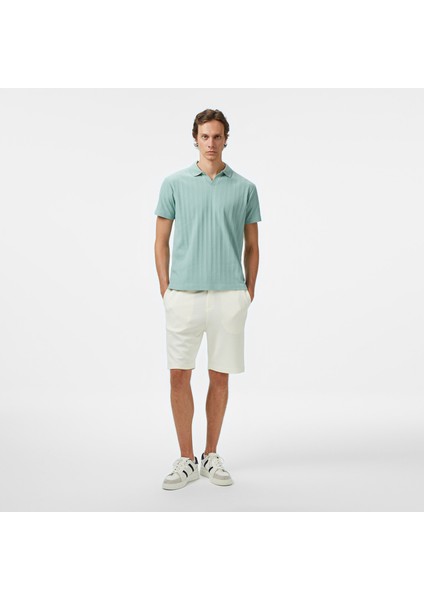 Erkek Yeşil Classic Fit Polo Yaka T-Shirt K55560T.3BS modelleri