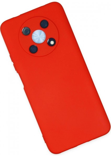 Huawei Nova Y90 Kılıf Nano Içi Kadife Silikon - Kırmızı modelleri