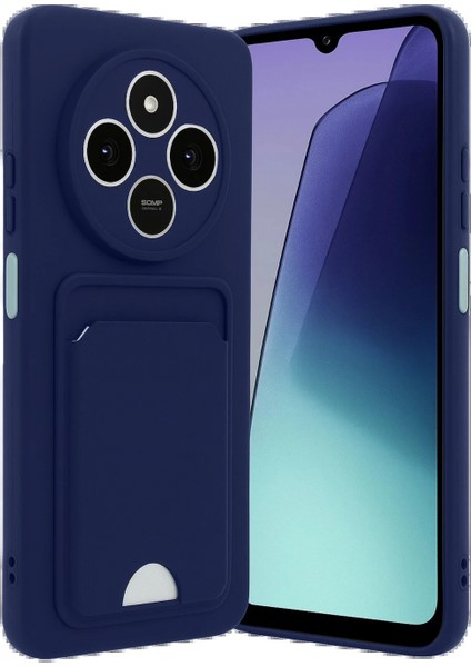 Xiaomi Redmi 14C Kelvin Kartvizitli Silikon - Lacivert