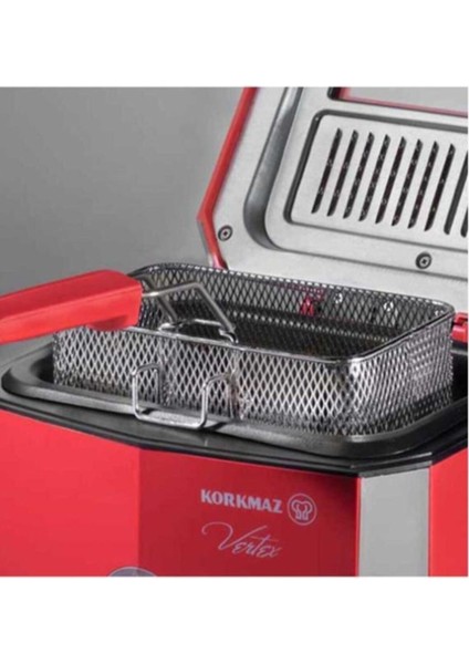 Kırmızı ve Yeşil Renklerde Şık ve Kullanışlı Fritöz Modeli A486-02 fiyatları