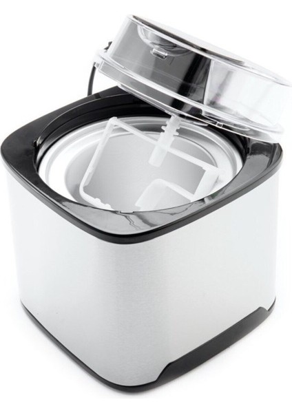 IM1252 Şık Gümüş Dondurma Makinesi Beyaz Renkli, Lezzetli Tatlar Için Tasarlandı modelleri