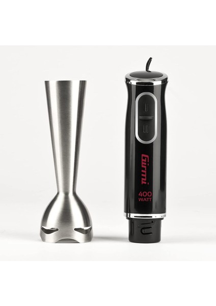 Daldırma Blender, 400W Güç, Paslanmaz Çelik Çubuk ve Bıçak, Siyah fırsatları