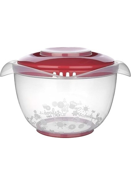 3 Lt Mikser Kabı, Renkli, Özel Koruma Kapaklı, Sıçratmayan, Kullanışlı Tasarım fiyatları