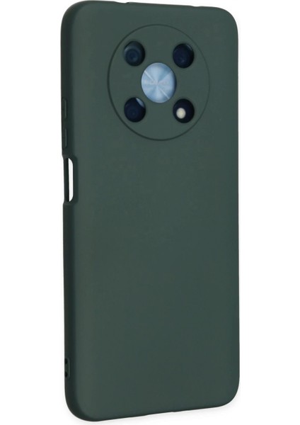 Huawei Nova Y90 Kılıf Nano Içi Kadife Silikon - Koyu Yeşil fiyatları
