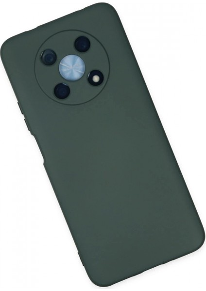 Huawei Nova Y90 Kılıf Nano Içi Kadife Silikon - Koyu Yeşil modelleri