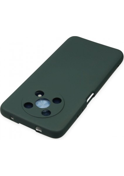Huawei Nova Y90 Kılıf Nano Içi Kadife Silikon - Koyu Yeşil indirimleri