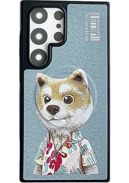 Samsung Galaxy S24 Ultra Fun Magsafe Kapak - Titan Gri