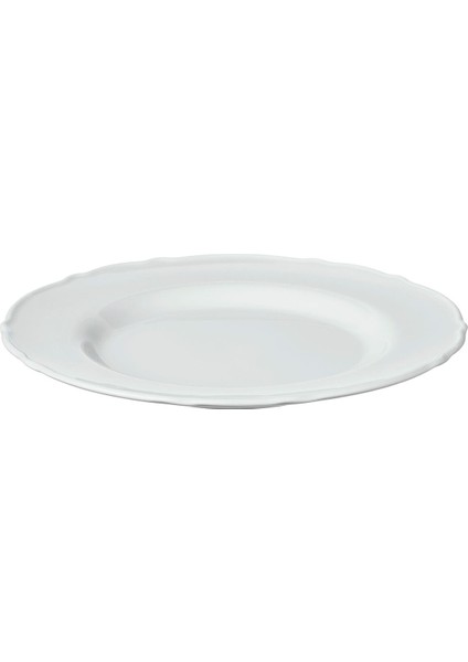 Tatlı Tabağı, Beyaz, 22 cm