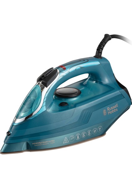 Mavi Renkli 3100W Buharlı Ütü, Kolay ve Hızlı Kırışıklık Giderme