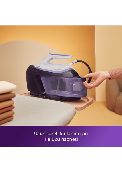 6000 Serisi Buhar Kazanlı Ütü, Güçlü Buhar, 1,8 Lt Çıkarılabilir Su Haznesi