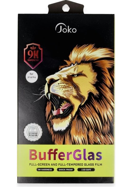 Wizard Joko Iphone 16 Pro Buffer Cam Ekran Koruyucu - Siyah
