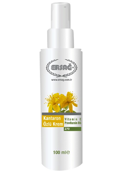 Kantaron Özlü Krem 100 ml - Sabunluk Hediyemiz 270-06 modelleri
