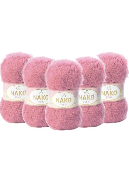 Paris El Örgü Ipliği 730 Gül Kurusu - 5 Adet