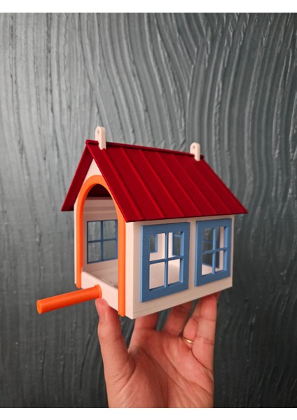 Kuş Yuvası ve Yemliği – Bahçe ve Balkon Için Dekoratif Kuş Besleme Evi fiyatları