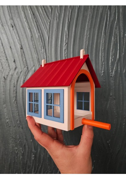 Kuş Yuvası ve Yemliği – Bahçe ve Balkon Için Dekoratif Kuş Besleme Evi modelleri