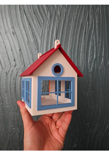 Kuş Yuvası ve Yemliği – Bahçe ve Balkon Için Dekoratif Kuş Besleme Evi fırsatları