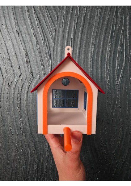 Kuş Yuvası ve Yemliği – Bahçe ve Balkon Için Dekoratif Kuş Besleme Evi indirimleri
