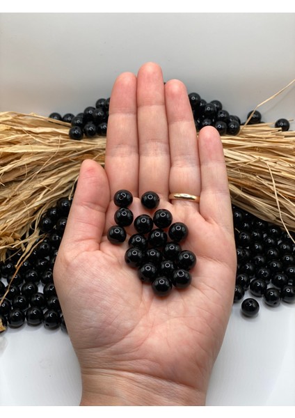 10 mm Lüks Kaplama Plastik Inci Boncuk (50 GRAM-100 Adet) Takı Çanta Boncuğu fiyatları