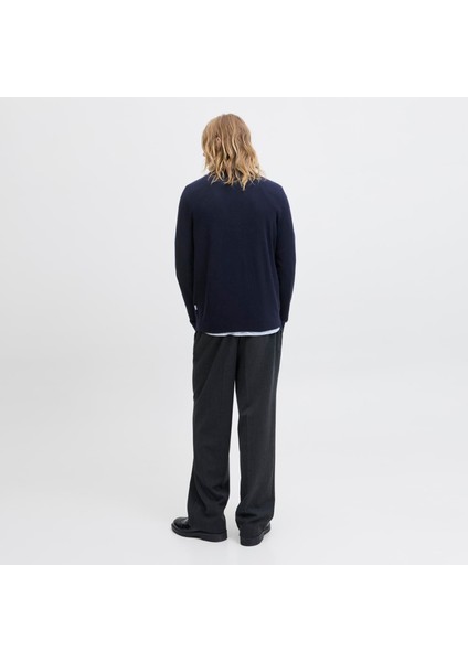 Erkek Yün Karisimli Bisiklet Yaka Triko - Perfect modelleri