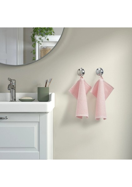 Gulvıal Uçuk Pembe 30 x 30 cm El Havlusu modelleri