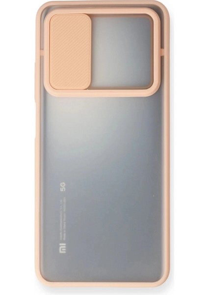 Xiaomi Mi 10T Kılıf Palm Buzlu Kamera Sürgülü Silikon - Pembe fiyatları