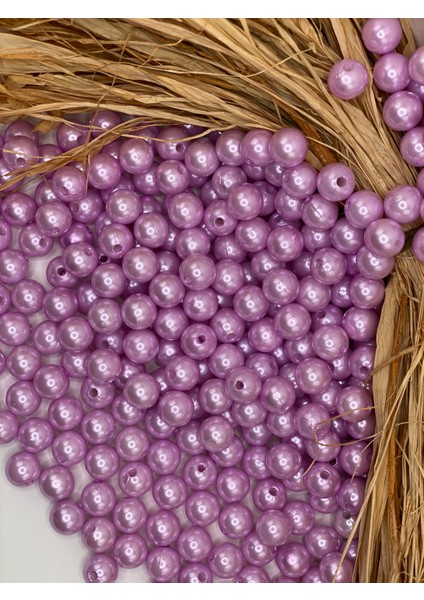 10 mm Lüks Kaplama Plastik Inci Boncuk (50 GRAM-100 Adet) Takı Çanta Boncuğu modelleri