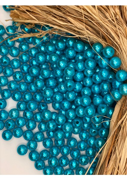 10 mm Lüks Kaplama Plastik Inci Boncuk (50 GRAM-100 Adet) Takı Çanta Boncuğu modelleri