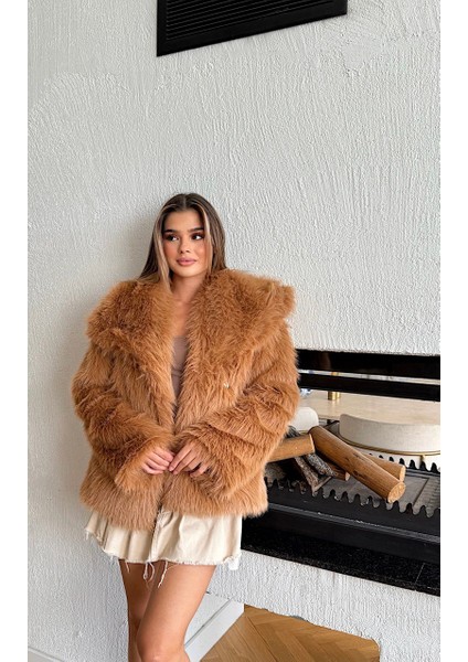 Şal Yaka Kısa Kürk fiyatları