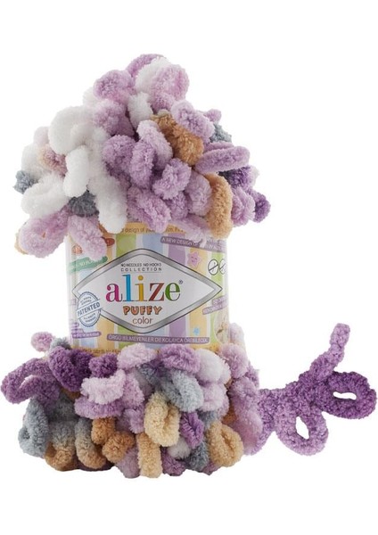 Puffy Color El Örgü Ipliği 6522 Çok Renkli - 1 Adet