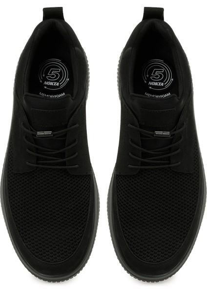 109045.M 5pr Siyah Erkek Comfort Ayakkabı