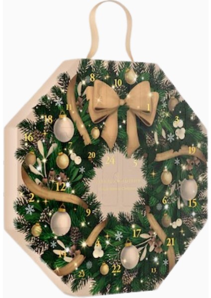 Advent Calendar, 24 Sürprizli, Cilt Bakımı, Ev Kokuları ve Mumlarla Büyülü Bir Hediye