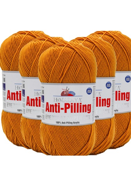 Everyday Super Lux Anti Pilling El Örgü Ipliği 73406 Hardal Sarısı - 5 Adet