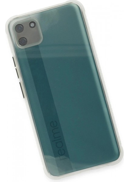 Realme C11 Kılıf Miami Şeffaf Silikon - Şeffaf modelleri