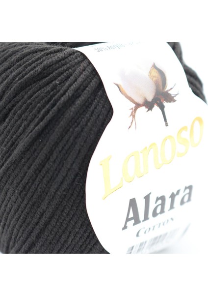 Alara El Örgü Ipliği 50GR 960 Siyah - 1 Adet fiyatları