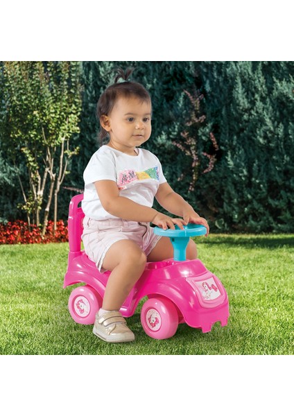 Unicorn Pembe Bingit Ilk Arabam | 37×21×47 cm | 12+ Ay Çocuk Yürüme ve Denge Oyuncağı 1-3 Yaş