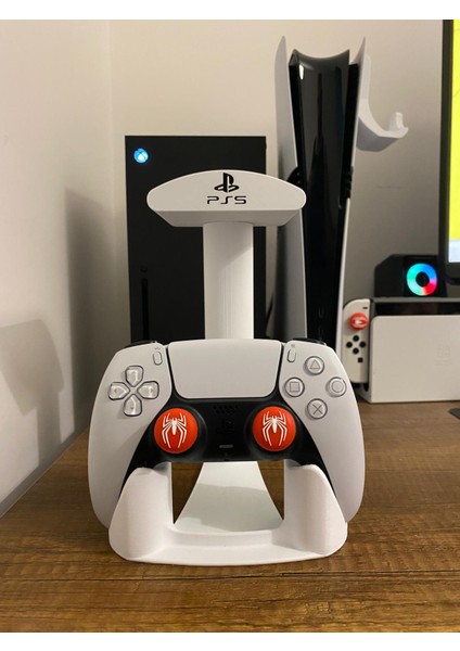 3D Baskı Ps5 Dualsense Kol ve Kulaklık Tutucu Stand fiyatları