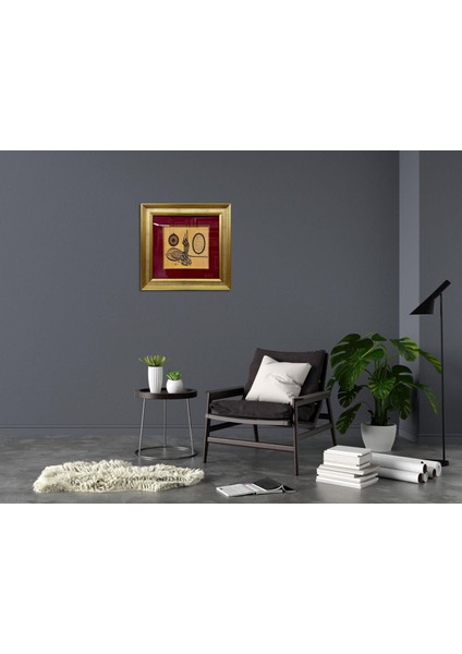 Tuğra Besmele ve Ayetel Kürsi Çerçeveli Tablo modelleri