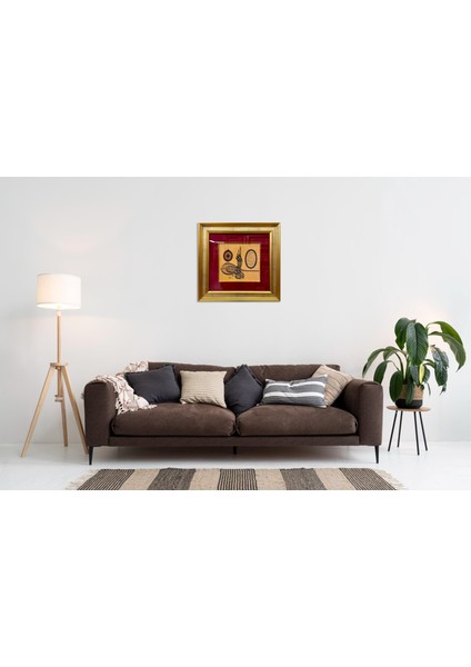 Tuğra Besmele ve Ayetel Kürsi Çerçeveli Tablo fırsatları