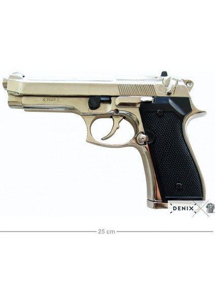 Denix Dekoratif Baretta 92F Tabanca Parabellum 9 Mm, Italya 1975 fiyatları