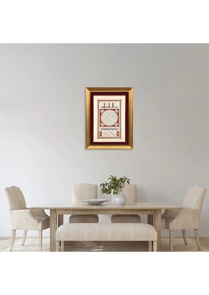 Hilye-I Şerif Çerçeveli Tablo modelleri