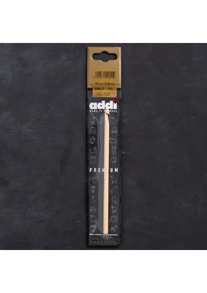 Addi Bambus 5,5mm 15CM Bambu Yün Tığ - 545-7