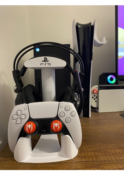 3D Baskı Ps5 Dualsense Kol ve Kulaklık Tutucu Stand indirimleri