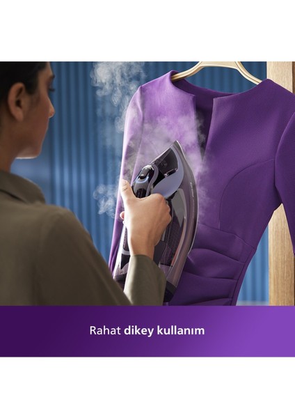 Mor Buharlı Ütü 3000W Steam Glide Dst 8021/30 fiyatları