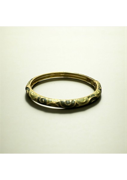 Yeşil Tonlu Mineli Bileklik