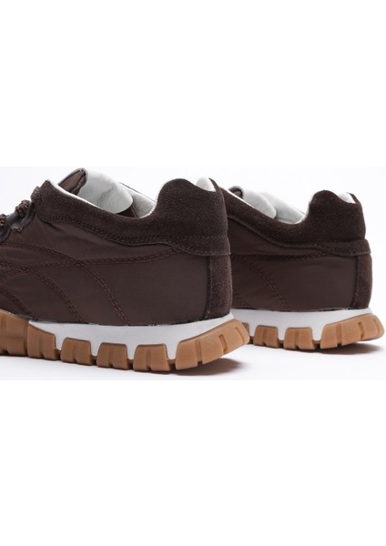 Kadın Hakiki Süet Bağcıklı Krep Tabanlı Anorak Detaylı Sneaker Kahve Minu fiyatları