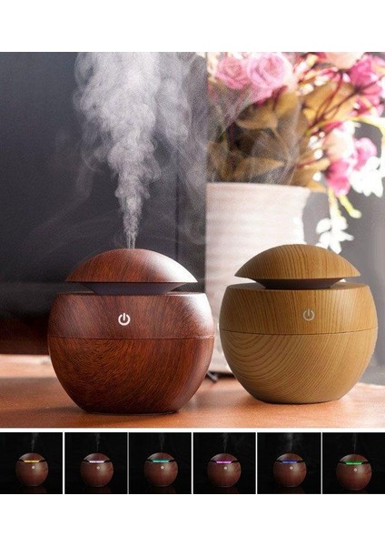 Ultrasonik 200ML Hava Nemlendirici Aroma Difüzörü LED Işıklı Buhar Makinesi modelleri