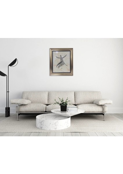 Sema Gazeli Çerçeveli Tablo fiyatları